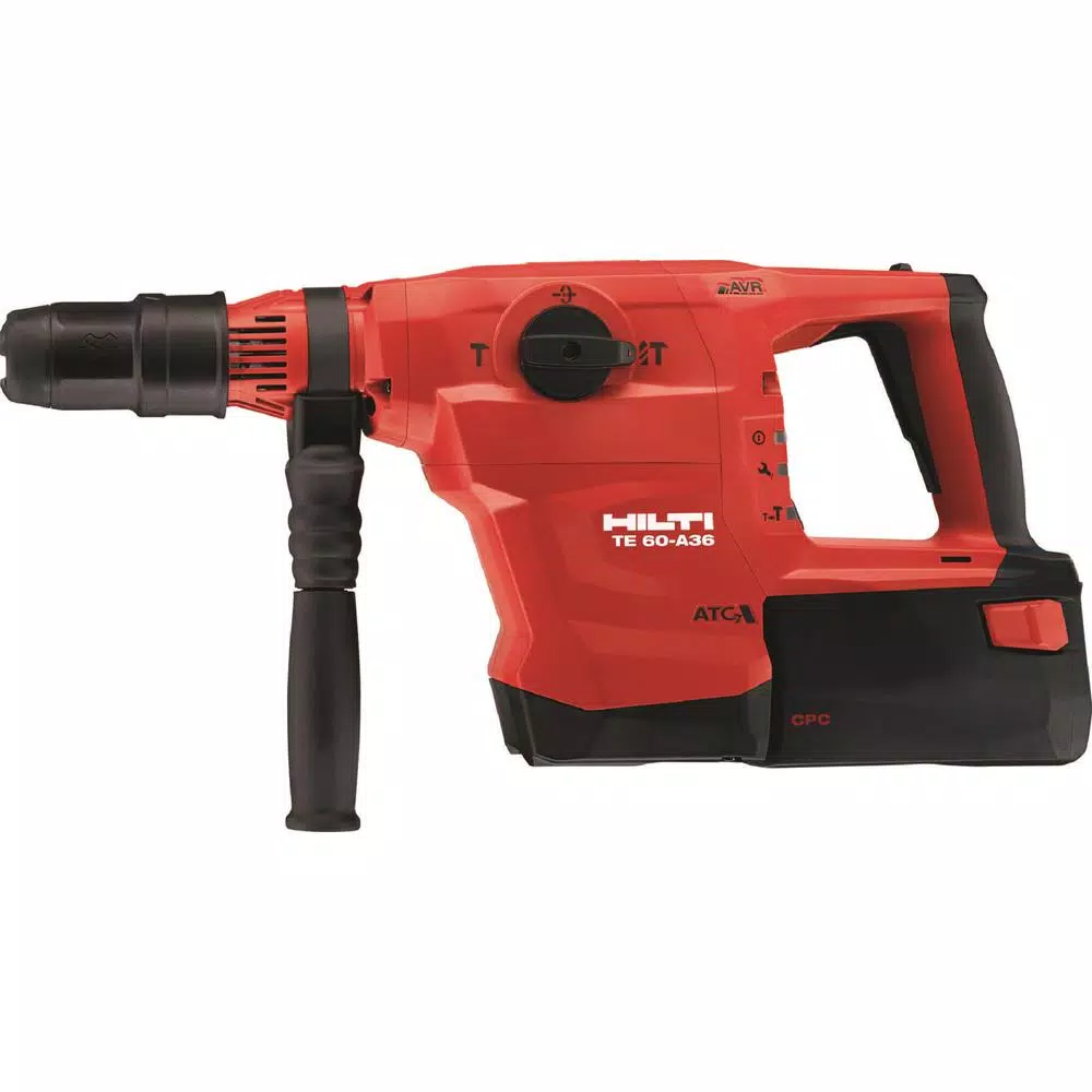 Hilti TE 60-A36 36V SDS-Max Cordless Brushless Rotary Hammer Drill Kit with 9 Ah Batteries