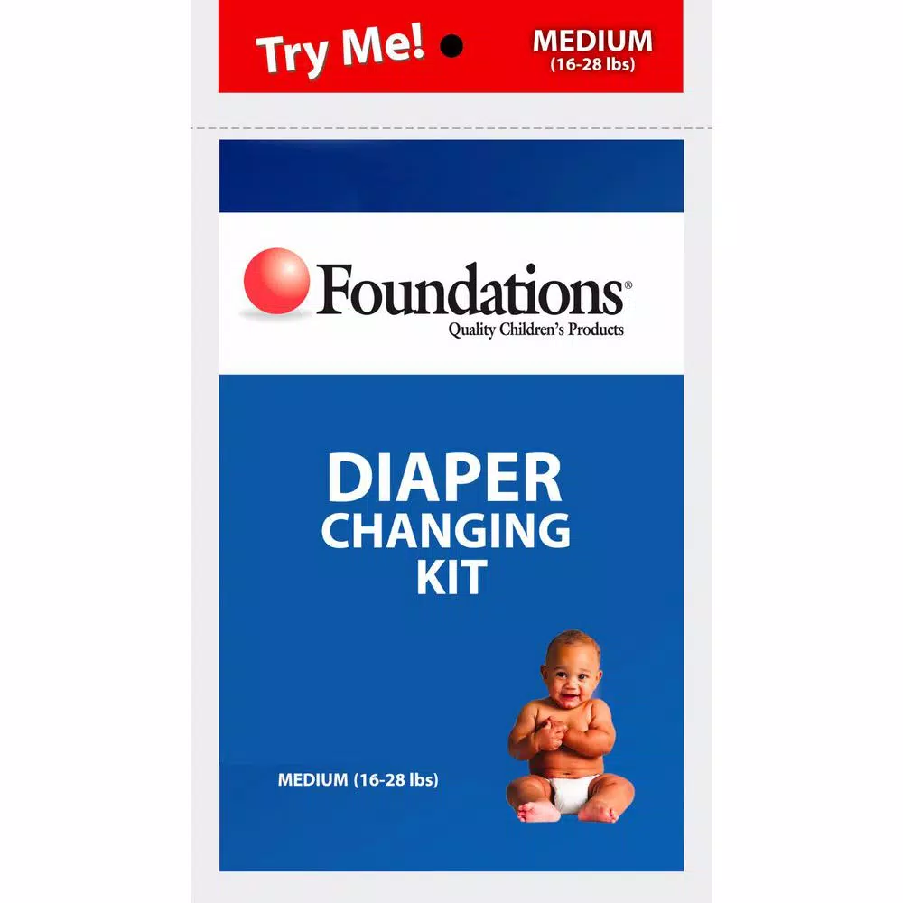 Foundations Diaper Changing Kit Refills for Model 106-SS, 80 Count