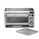 Hamilton Beach 2-in-1 1450W Toaster Oven and 4-Slice Toaster, Silver thumbnail 1