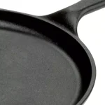 Lodge 10.5 in. Round Cast Iron Griddle Pan, Black thumbnail 4