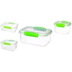 Rubbermaid Sistema KLIP IT Accents Collection 28-Piece Green Food Storage Container Set thumbnail 1