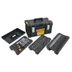 DEWALT 226-Piece Mechanics Tool Set with TOUGHSYSTEM 22 in. Medium, Mobile, and Small Tool Boxes thumbnail 3