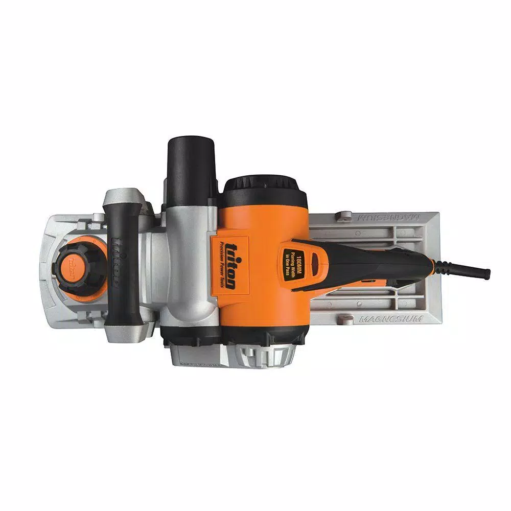 Triton TPL180 7 in. Triple-Blade Corded Power Planer, 1500W, 12.5 Amp