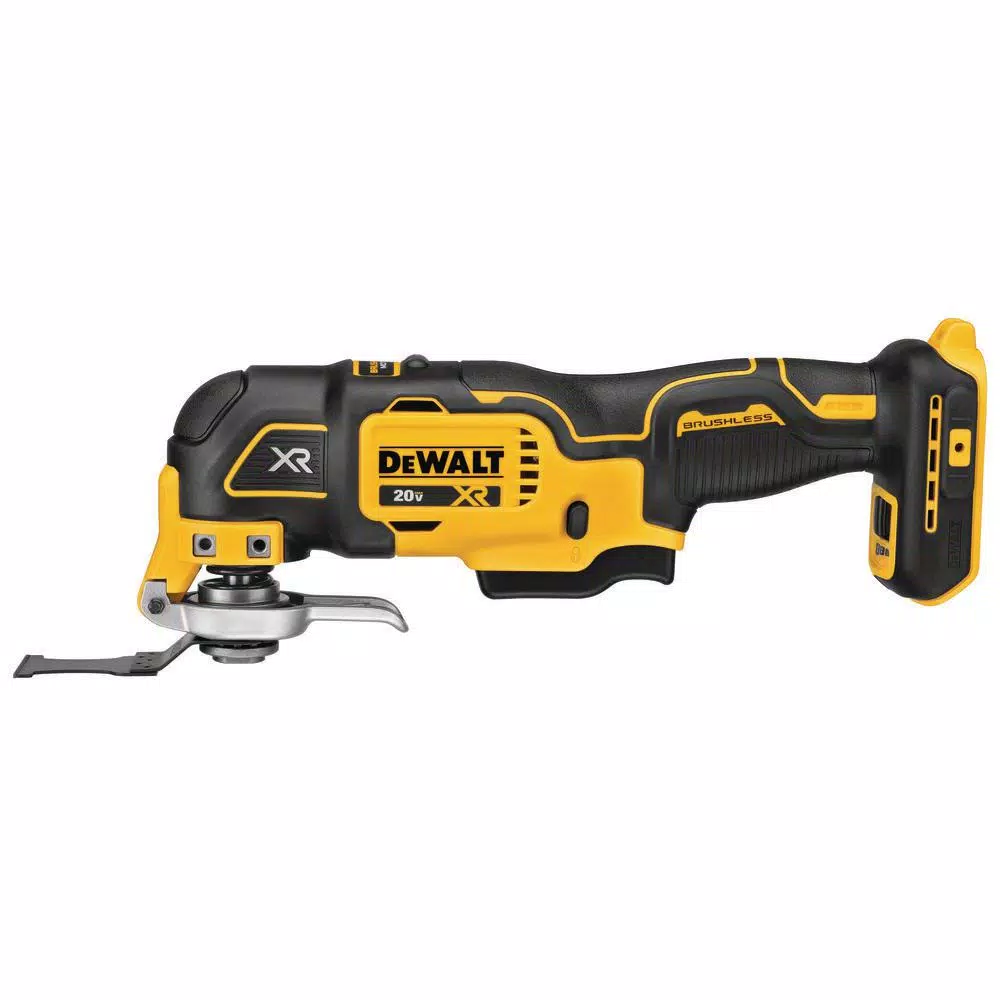 DEWALT 20V MAX XR Brushless 3-Speed Oscillating Multi-Tool Kit with 2.0Ah & 4.0Ah Batteries