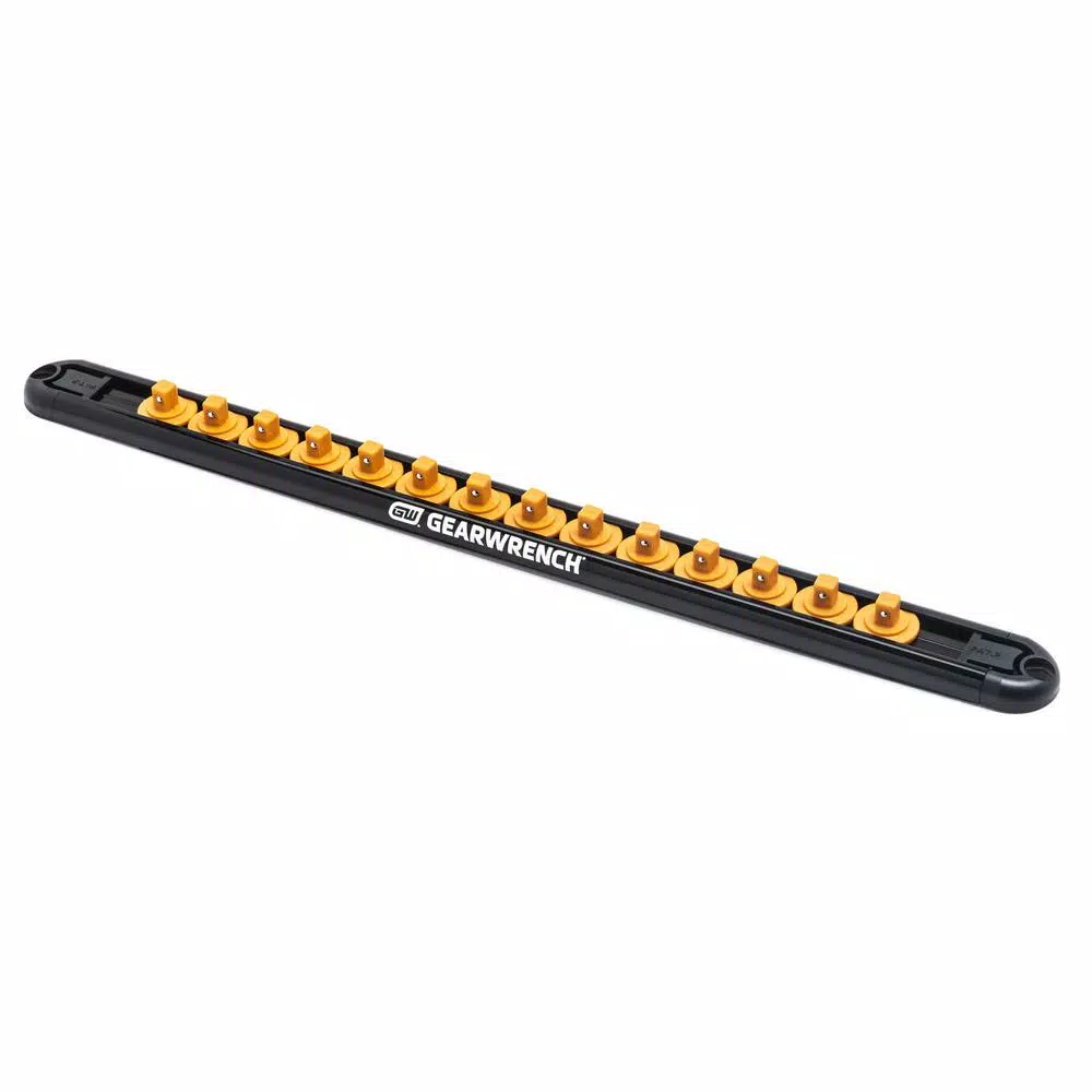 GEARWRENCH 1/4 in. Drive Magnetic Socket Rack with 14 Rotating Studs