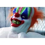 Haunted Hill Farm 5.5 ft. Animatronic Scary Talking Clown Halloween Prop thumbnail 3