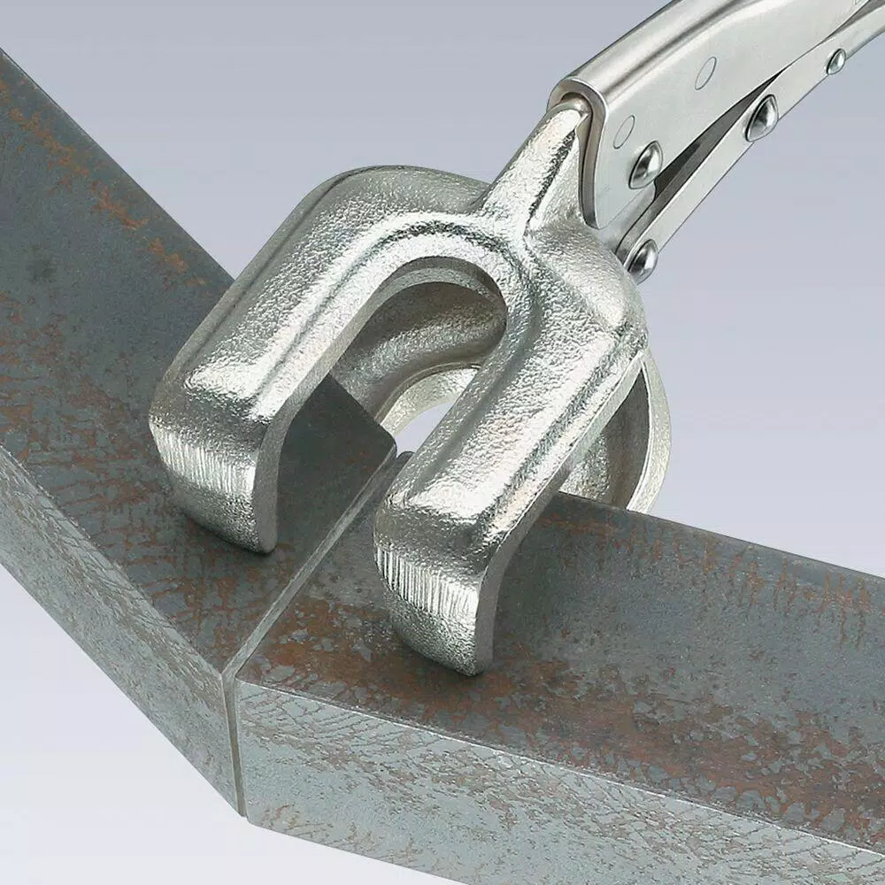 KNIPEX 11 in. Locking Pliers with Welding Jaws