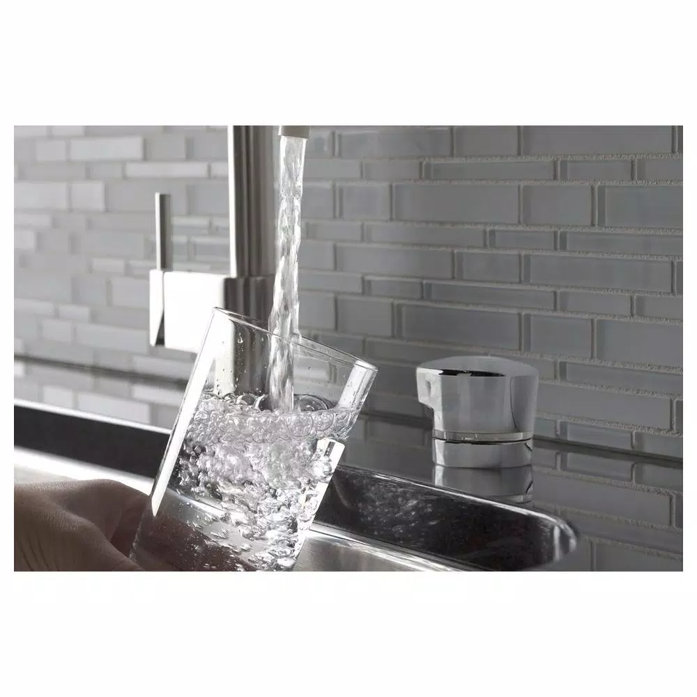 GE Under Sink Dual Flow Water Filtration System, NSF Certified, Reduces Lead & Chlorine