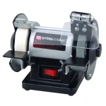 Steel Core 3 in. Mini Multi-Purpose Bench Grinder and Polisher with Buffing Wheel thumbnail 1