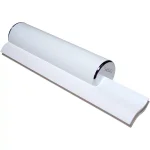 Cler'et Cleret Elite Dual Bladed Shower Squeegee with Chrome Trim - White thumbnail 1