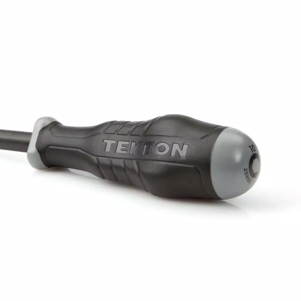 TEKTON 10 mm Nut Driver with Patented Three-Sided Handle