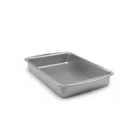 Unbranded 9 x 13 in. Aluminum Rectangle Cake Pan with Pebble Pattern thumbnail 2