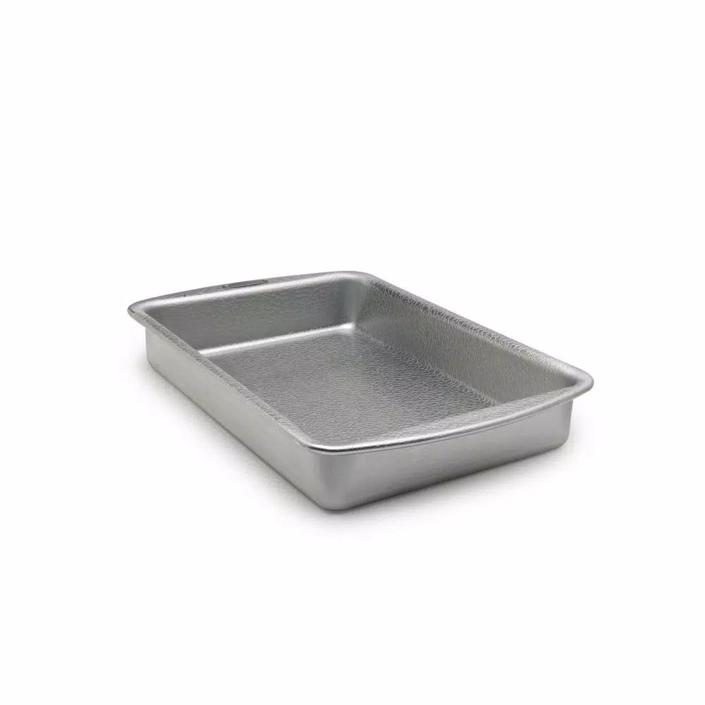 Unbranded 9 x 13 in. Aluminum Rectangle Cake Pan with Pebble Pattern