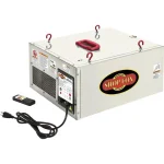 Shop Fox Hanging Air Filtration System - 1/8 HP Wood Dust Collector with Remote Control thumbnail 1