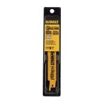 DEWALT 6 in. Bi-Metal Reciprocating Saw Blade, 10/14 TPI, Straight Back (5-Pack) thumbnail 3