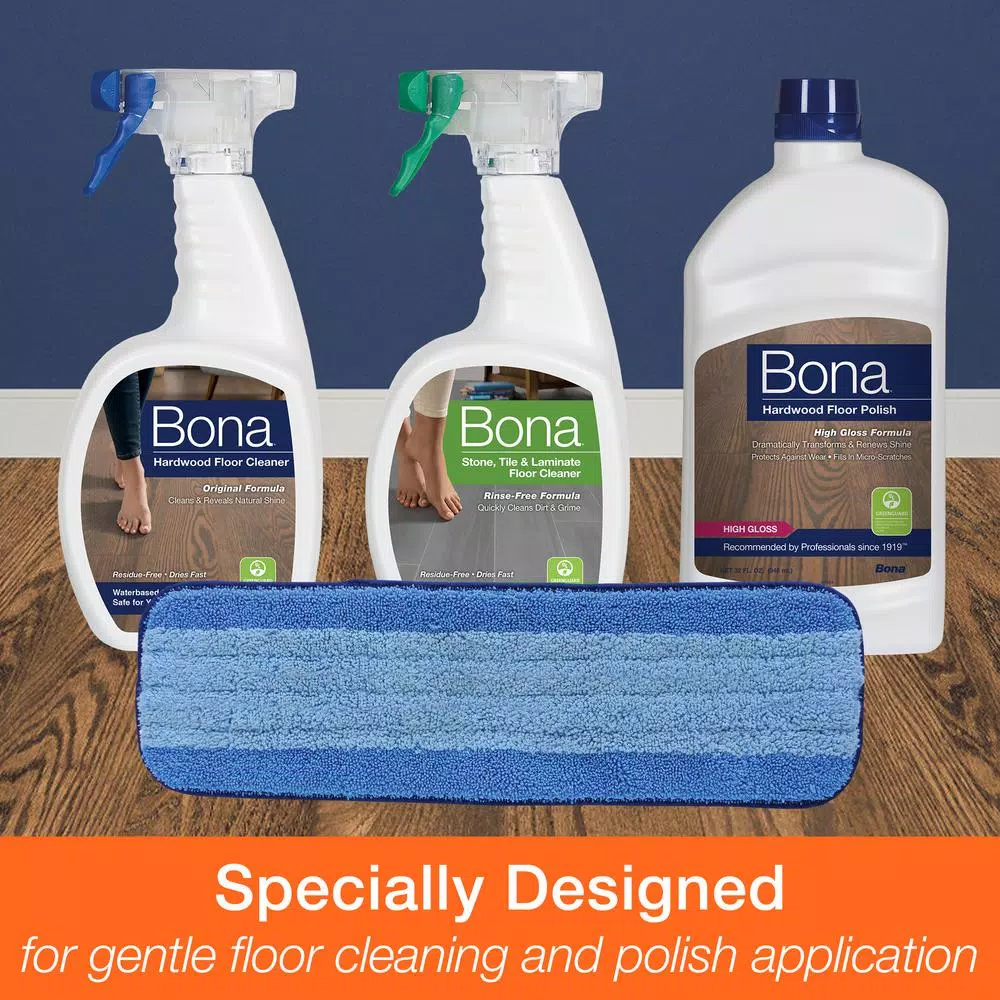 Bona Microfiber Cleaning Pad for Flat Mops