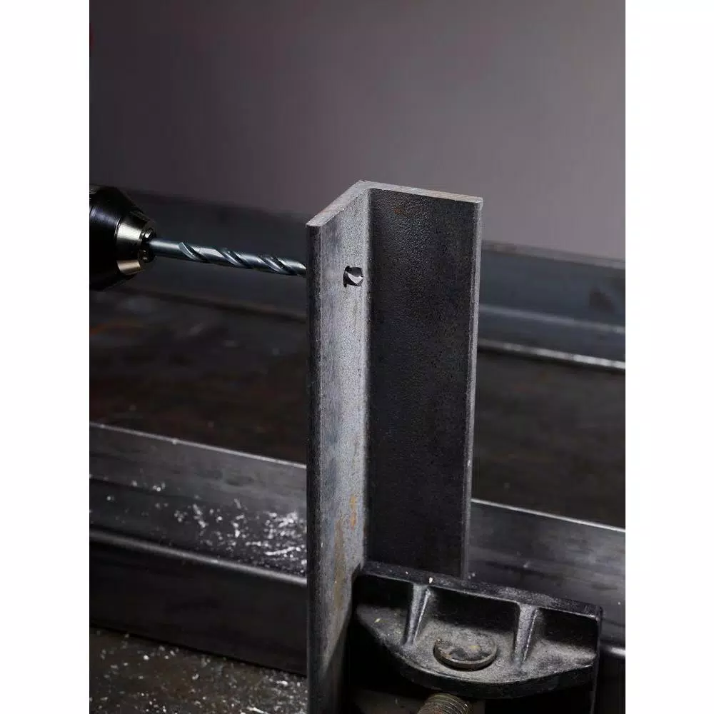 Milwaukee 1/4 in. x 12 in. Thunderbolt Black Oxide Twist Drill Bit