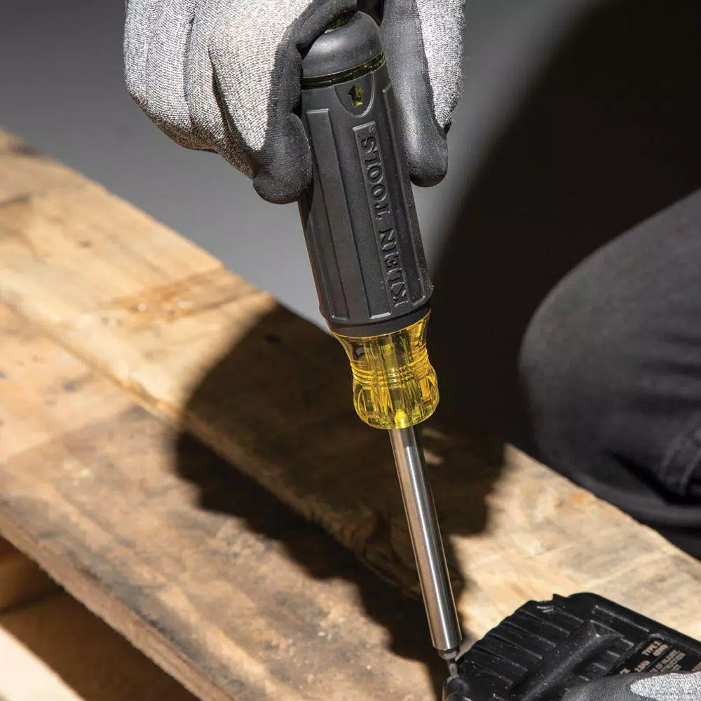 Klein Tools 27-in-1 Multi-Bit Tamperproof Screwdriver with Nut Driver
