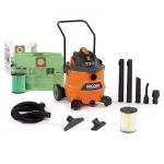 RIDGID 16 Gal. 6.5 Peak HP NXT Wet/Dry Shop Vacuum with OSHA/HEPA Filtration Kit thumbnail 1
