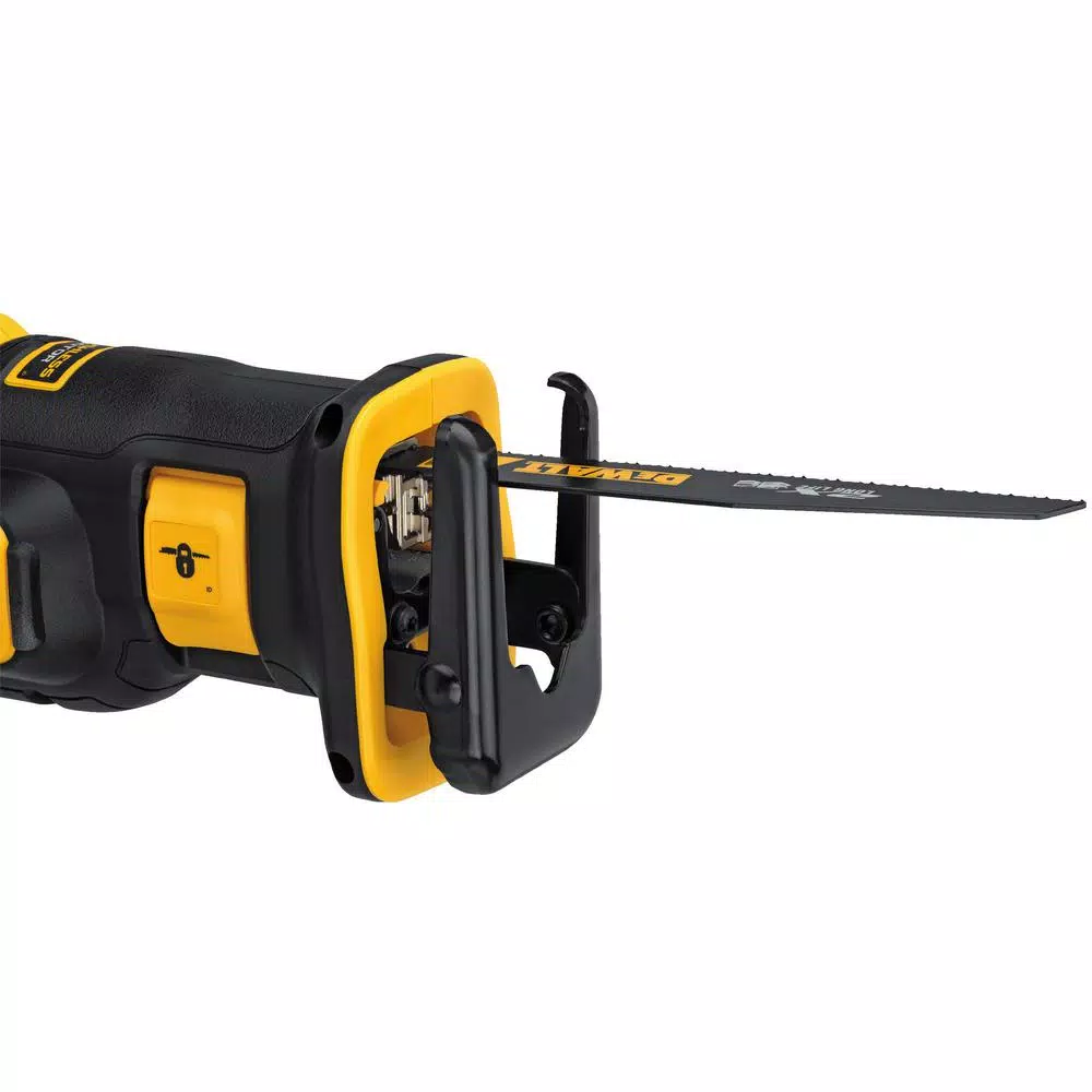DEWALT 20V MAX XR Cordless Brushless Compact Reciprocating Saw Kit with 5.0 Ah Battery and Charger