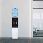 Avalon Top Loading Water Cooler Dispenser, Hot and Cold Water Dispenser with Child Safety Lock, White thumbnail 3