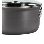 T-fal Ultimate 12-Piece Hard-Anodized Aluminum Nonstick Cookware Set, Black thumbnail 3