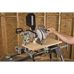 Genesis 15 Amp 10 in. Sliding Compound Miter Saw with Laser Guide thumbnail 7