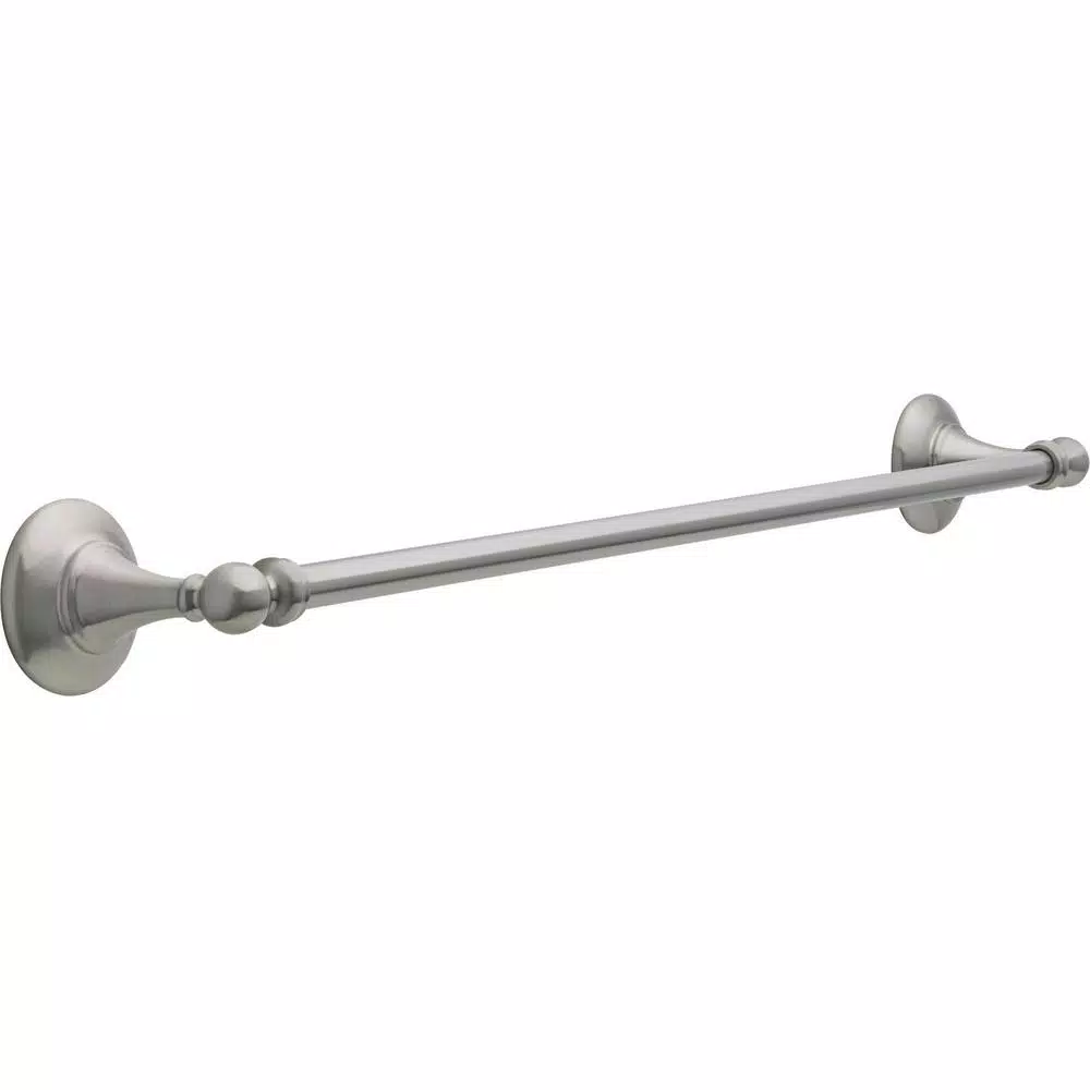 Delta Greenwich II 24 in. Single Towel Bar in SpotShield Brushed Nickel
