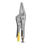 Stanley 3-Piece Locking Plier Set with Induction Hardened Jaws and Wire Cutters thumbnail 2