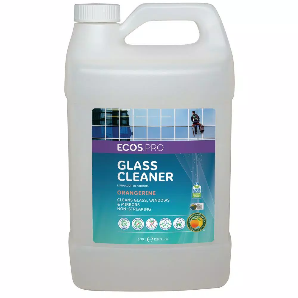ECOS Pro Orangerine Glass Cleaner, 128 oz.
