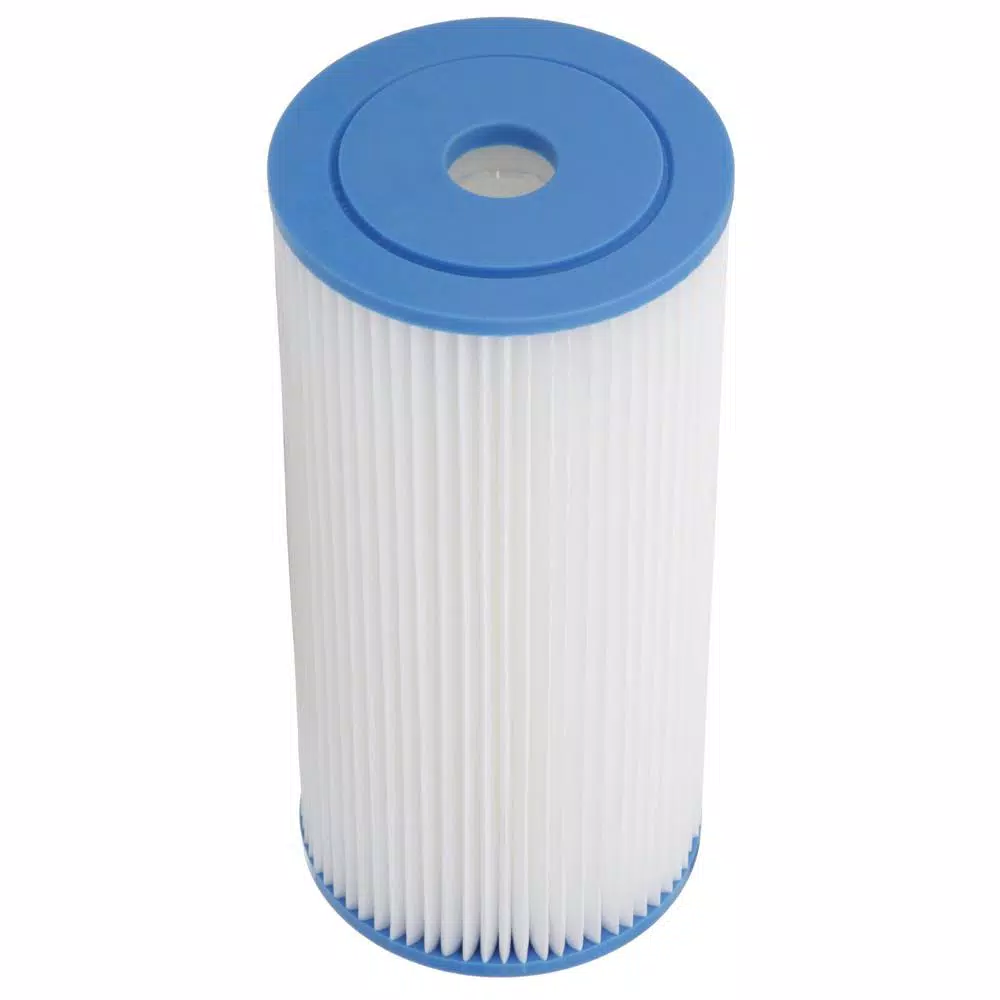 Watts HD-WHF-2000 10 in. Pleated 20 Micron Sediment Filter for Whole House Systems