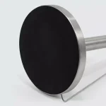 ExcelSteel Stainless Steel Paper Towel Holder with Weighted Base for Countertop thumbnail 2
