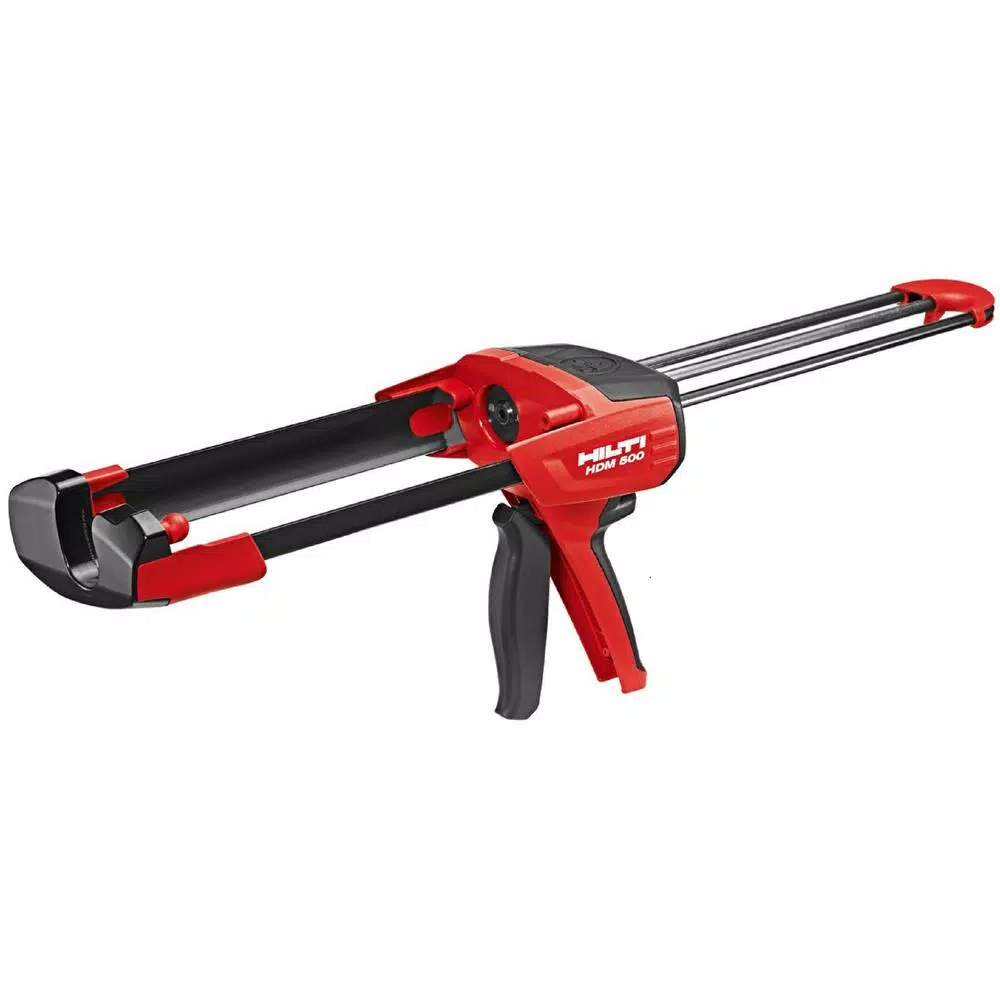 Hilti HDM 500 Manual Anchor Adhesive Dispenser with HIT-CR 500 and HIT-CB Holders