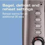 Hamilton Beach Professional 2-Slice Stainless Steel Wide Slot Toaster thumbnail 7