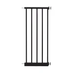 Perma Child Safety 12 in. W x 30 in. H Black Baby Gate Extension Panel for Standard Height Gates thumbnail 1