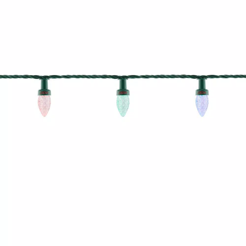 LightShow ColorMotion 24-Light Multi-Color Deluxe C9 LED Christmas String Lights