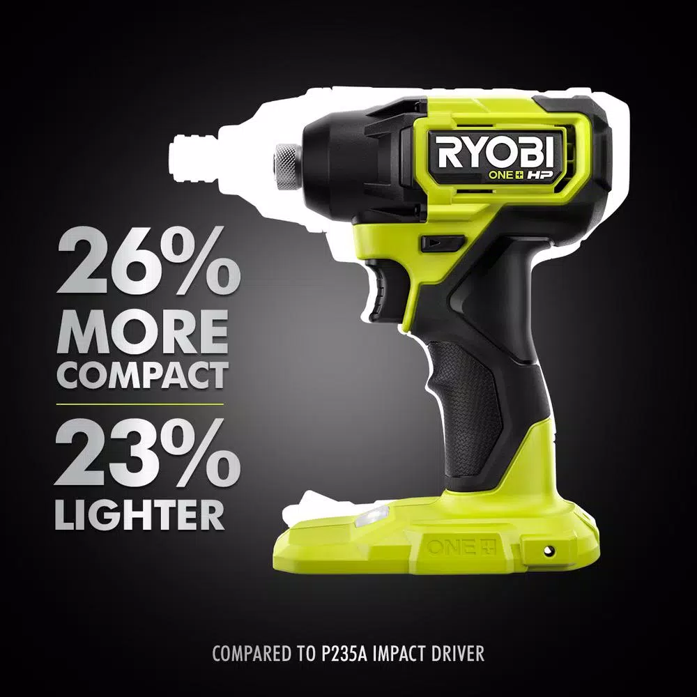 RYOBI ONE+ HP 18V Compact Brushless 2-Tool Combo Kit with 1/2 in. Drill/Driver and 1/4 in. Impact Driver
