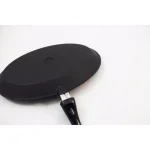 ExcelSteel 11 in. Cast Aluminum Nonstick Oval Frying Pan, Black thumbnail 6