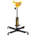 Omega Lift 1000 lbs. Capacity Black Telescopic Transmission Jack with Hydraulic 2-Stage Chrome Rams thumbnail 2