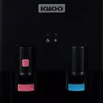 Igloo Top Loading Water Dispenser, Hot and Cold Water Cooler in Black and Stainless Steel thumbnail 5
