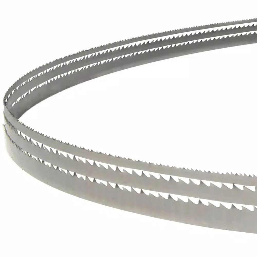 Avanti Pro AvantiPRO Stationary Band Saw Blade Set, 3-Piece High Carbon Steel Wood Cutting Blades, 62 in.