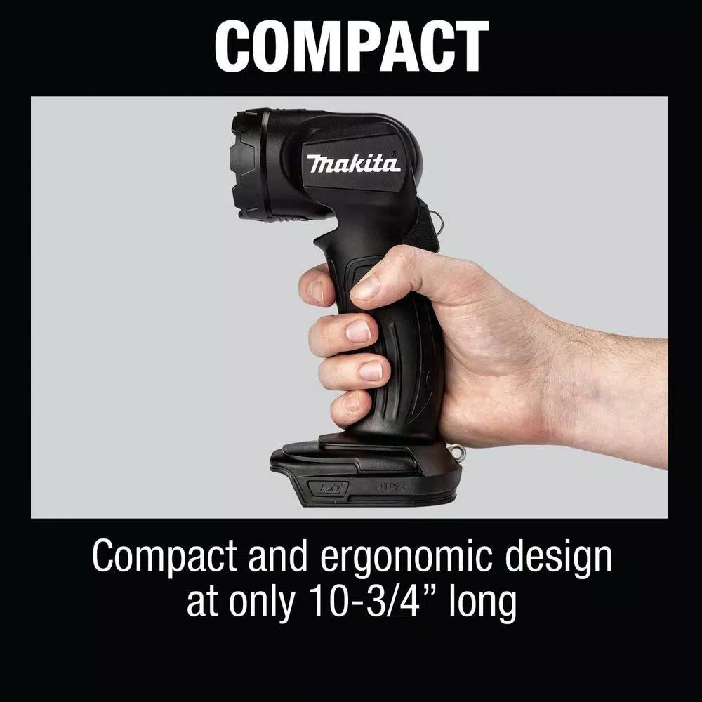 Makita 18V LXT Cordless LED Flashlight, 160 Lumens, DML815B