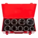Steelman PRO 79305 1 in. Drive 6-Point Metric Impact Socket Set, 9-Piece thumbnail 2