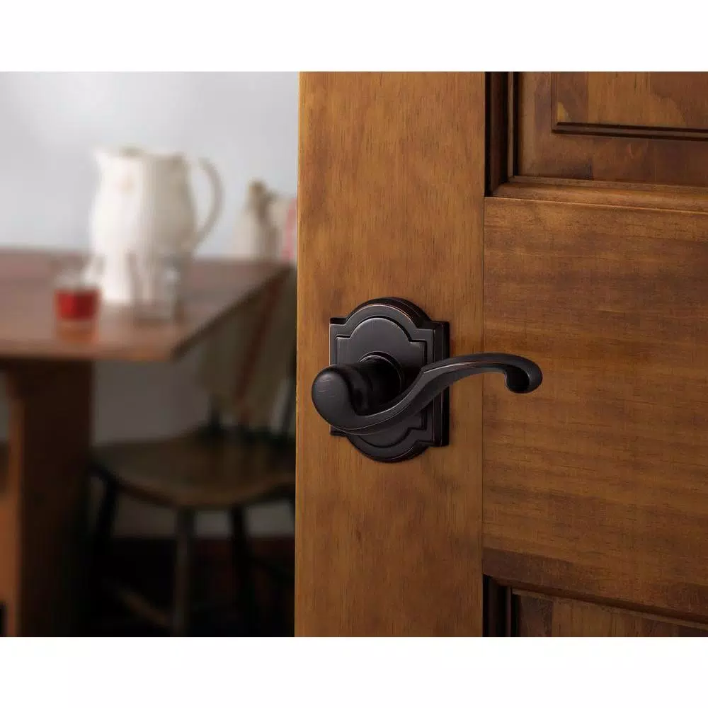 Baldwin Prestige Madrina Venetian Bronze Universal Passage Door Lever (4-Pack)