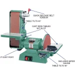 Grizzly Industrial 6 in. x 48 in. Belt and 12 in. Disc Combination Sander, 1725 rpm, 1 HP thumbnail 2