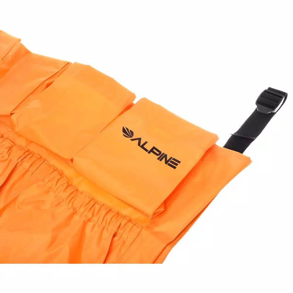 Alpine Industries 12-Pocket Trash Can Caddy Bag for 32-44 Gal. Bins