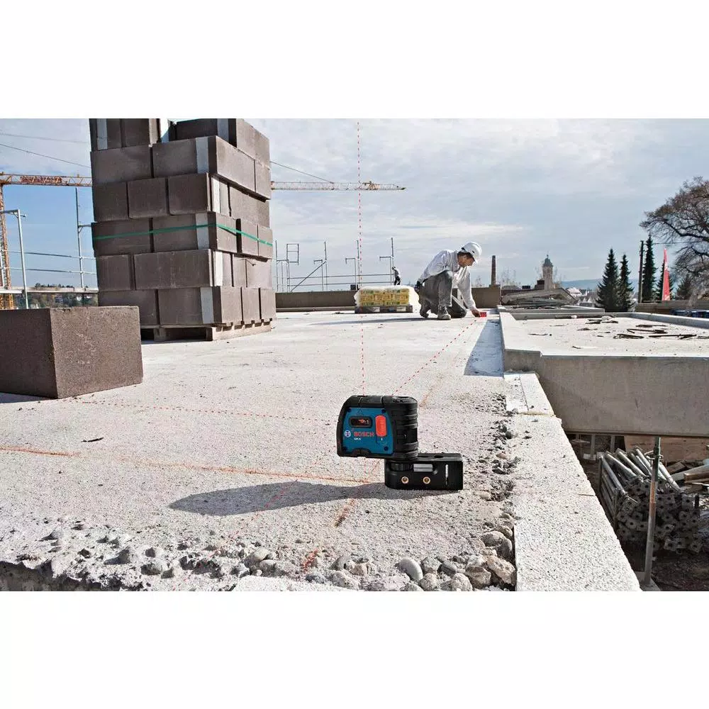 Bosch Factory Reconditioned 5 Point Alignment Laser Level - Red