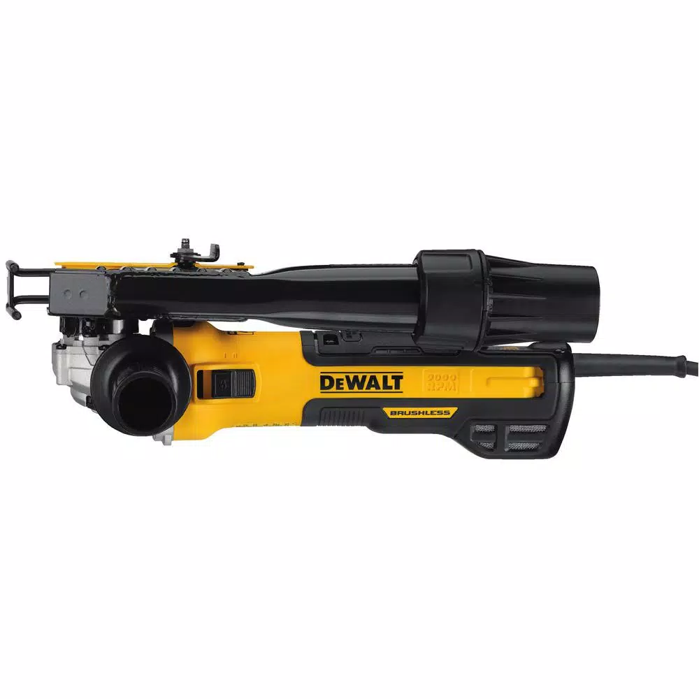 DEWALT 13-Amp Brushless 5 in. Corded Tuck-Pointing Angle Grinder Kit with Shroud