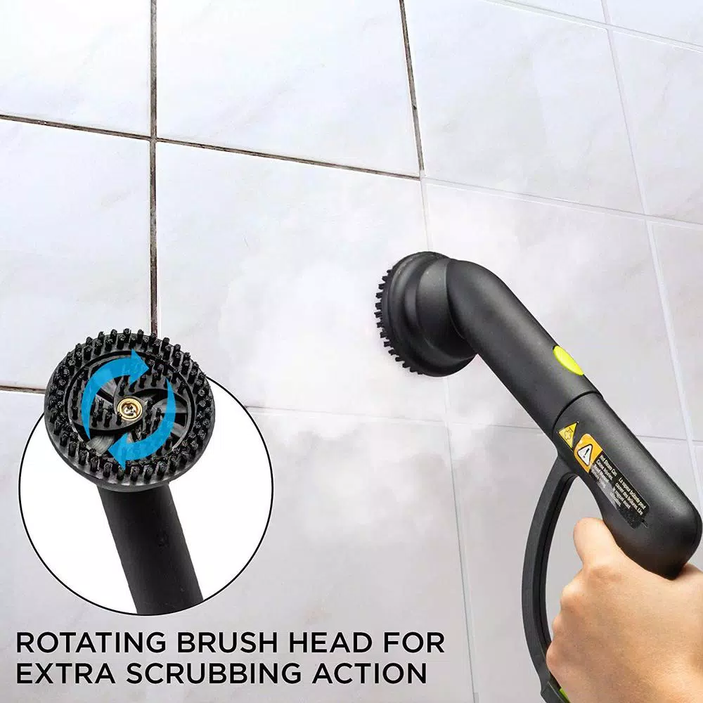 Ivation Multi-Purpose Canister Steam Cleaner with 14 Accessories, 1800W High Pressure