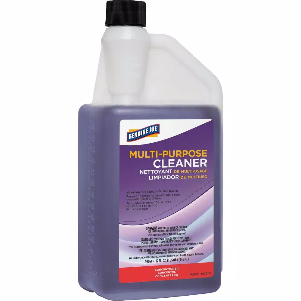 Genuine Joe Professional Strength Multi-Purpose Cleaner Concentrate - Lavender Scent, 32 oz
